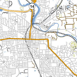 Polling locations screen shot & zoom in Interactive map in LT