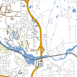 Polling locations screen shot & zoom in Interactive map in LT